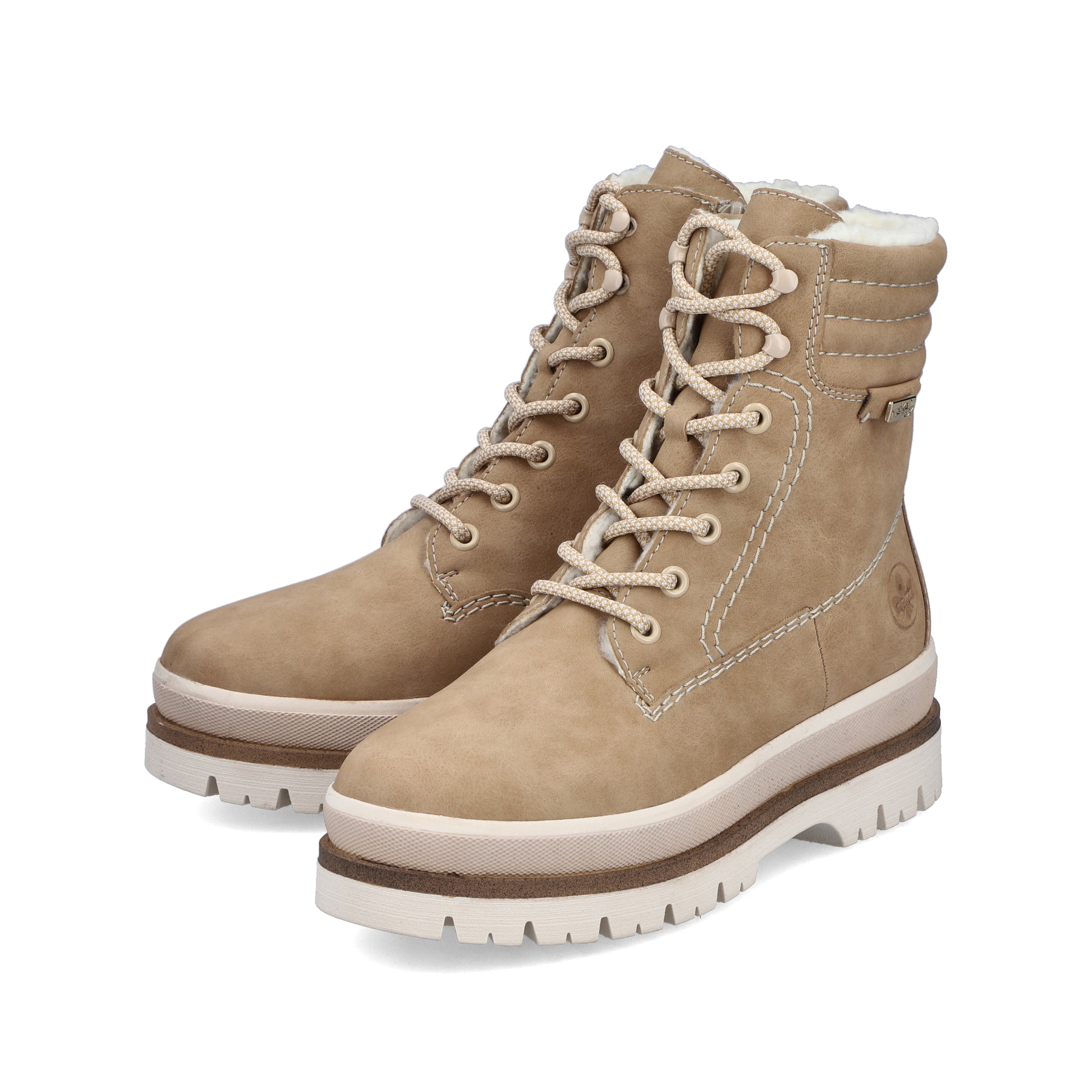 Rieker Femme Bottes à lacets