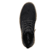 Schwarze Rieker Herren Schnürschuhe 38406-00 mit wasserabweisender TEX-Membran. Schuh Laufsohle.