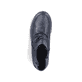 Blaue Rieker Damen Kurzstiefel 59585-14 mit Reißverschluss sowie Extraweite H. Schuh Laufsohle.