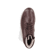 
Nussbraune Rieker Herren Schnürstiefel 39430-25 mit Schnürung und Reißverschluss. Schuh von oben