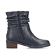 Graublaue Rieker Damen Chelsea Boots X9352-14 mit einer robusten Profilsohle. Schuh Innenseite