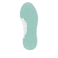 Weiße Rieker Damen Sneaker Low 42509-81 mit flexibler und super leichter Sohle. Schuh Laufsohle.