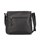 Sac à main Rieker H1481-00 noir avec poche intérieure, fermeture éclair et poche pour téléphone portable. Verso.