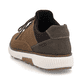 
Nougatbraune Rieker Herren Slipper B3355-24 mit Elastikeinsatz sowie einer Profilsohle. Schuh von hinten