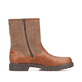 Fuchsbraune Rieker Herren Kurzstiefel 39872-24 mit griffiger Fiber-Grip Sohle. Schuh Innenseite.