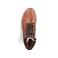 Kastanienbraune Rieker Herren Schnürstiefel F8303-24 mit Flip-Grip Sohle. Schuh von oben.