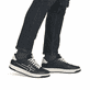 Baskets basses Rieker noires pour homme U1900-00 avec semelle durable. Chaussure au pied.