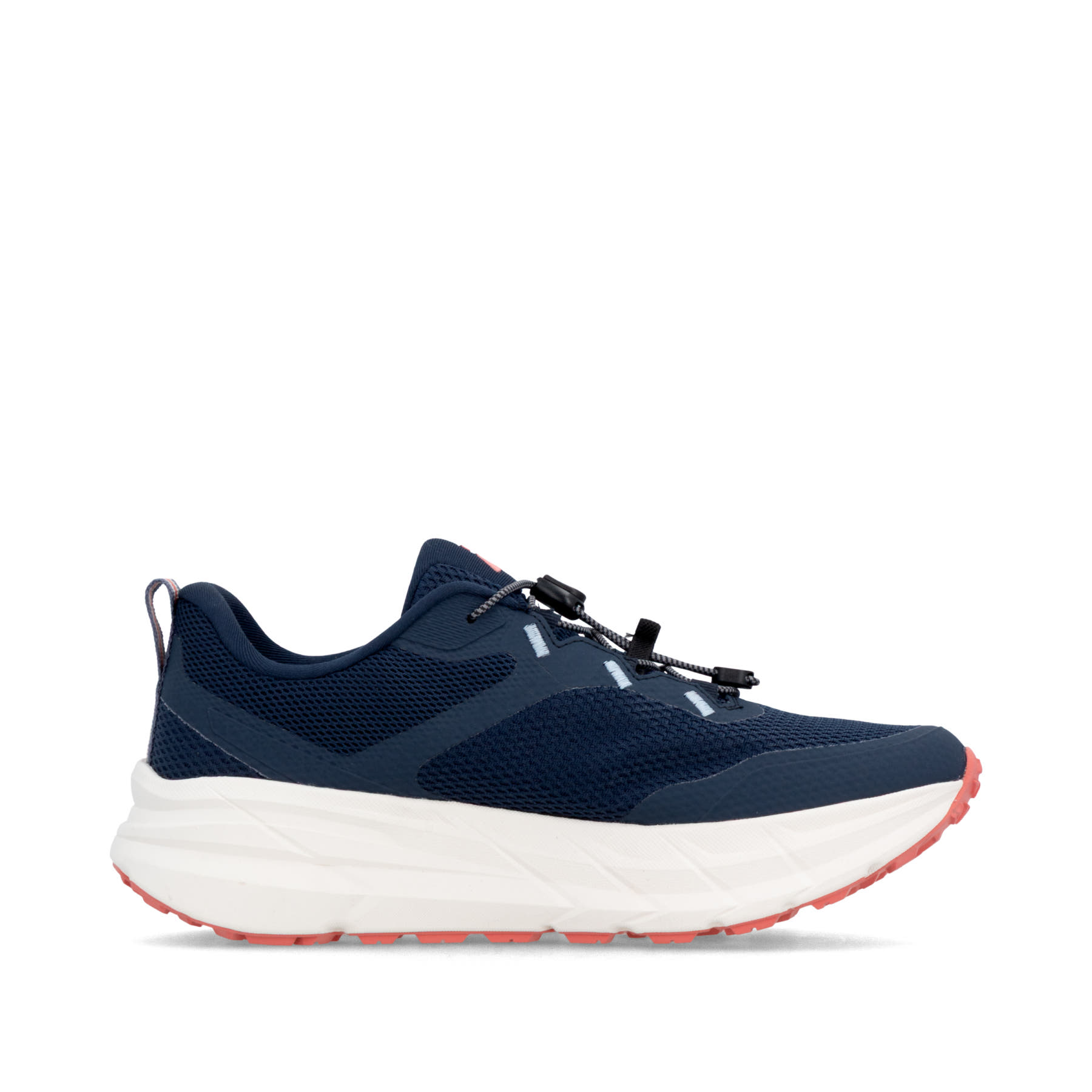 Blaue Rieker Sport Damen Sneaker Low W4502-14. Schuh Innenseite.