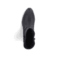 Asphaltschwarze Rieker Damen Chelsea Boots 72690-00 mit einer leichten Sohle. Schuh Innenseite