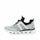Baskets basses Rieker vertes végétaliennes pour femme M6061-52. Côté extérieur de la chaussure.
