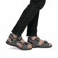 Rieker Homme 26951 Sandale, Schwarz,45 EU