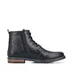 Schwarze Rieker Herren Schnürstiefel 14631-00 mit wasserabweisender TEX-Membran. Schuh Innenseite.