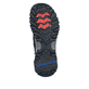 Schwarze Rieker Damen Kurzstiefel Z3950-00 mit dem umdrehbaren Glacier Grip. Schuh Laufsohle.