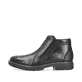 Schwarze Rieker Herren Kurzstiefel 33160-00 mit wasserabweisender TEX-Membran. Schuh Außenseite.