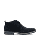 Dunkelblaue Rieker Herren Schnürschuhe 33206-14 aus Rauleder mit Komfortweite G. Schuh Innenseite.