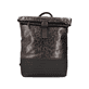 Sac à dos Rieker H1426-25 à imprimé animal avec fermeture éclair, compartiment pour ordinateur portable et rembourrage dorsal. Face avant.