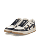 Beige waschbare Rieker Herren Slipper U1103-62 mit einer super leichten Sohle. Schuh Außenseite gespiegelt.