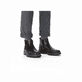 Schwarze Rieker Herren Chelsea Boots 32052-00 aus Glattleder mit Reißverschluss. Schuh am Fuß.