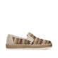 Altrosane Rieker Damen Slipper L7873-31 mit einem Elastikeinsatz. Schuh Außenseite gespiegelt.