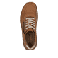 Braune Rieker Herren Schnürschuhe 03030-25 mit Reißverschluss sowie Extraweite H. Schuh von oben.