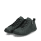 Braune Rieker Damen Schnürschuhe 52803-60 in Löcheroptik. Schuh Außenseite gespiegelt.