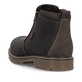 Bottines Rieker marron homme 39871-25 avec semelle adhérente Fiber-Grip. Chaussure vue de dessus.