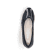 Escarpins Rieker noirs pour femme 44650-02 avec semelle adhérente. Chaussure vue de dessus.