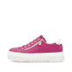Rosane Rieker Damen Sneaker Low M1954-31 mit einem Reißverschluss. Schuh Außenseite.