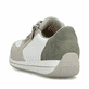 Baskets basses Rieker multicolores femme N1112-92 avec fermeture éclair. Chaussure vue de l'arrière.