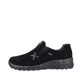 
Tiefschwarze Rieker Damen Slipper L7171-00 mit einer schockabsorbierenden Sohle. Schuh Außenseite