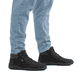 Schwarze Rieker Herren Schnürstiefel 08130-01 mit wasserabweisender TEX-Membran. Schuh am Fuß.
