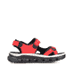 Rote Rieker Damen Trekkingsandalen 64074-33 mit einer ultra leichten Sohle. Schuh Innenseite.