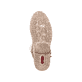 
Sandbeige Rieker Damen Kurzstiefel Z4755-60 mit Reißverschluss sowie einer Profilsohle. Schuh Laufsohle