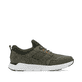 Grüne Rieker Herren Sneaker Low 09102-54 mit Gummizug sowie super leichter Sohle. Schuh Innenseite.