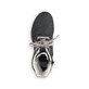 
Ozeanblaue Rieker Damen Schnürstiefel 78550-14 mit Schnürung und Reißverschluss. Schuh von oben