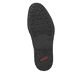 
Tiefschwarze Rieker Herren Schnürschuhe 17604-00 mit einer schockabsorbierenden Sohle. Schuh Laufsohle