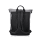 Rieker Rucksack H1426-42 in Grau mit Innenfach, Reißverschluss und Handyfach. Rückseite.