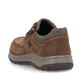 Braune Rieker Herren Schnürschuhe 03601-22 aus Rauleder. Schuh von hinten.