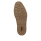
Karamellbraune Rieker Herren Schnürschuhe B1340-22 mit einer robusten Profilsohle. Schuh Laufsohle