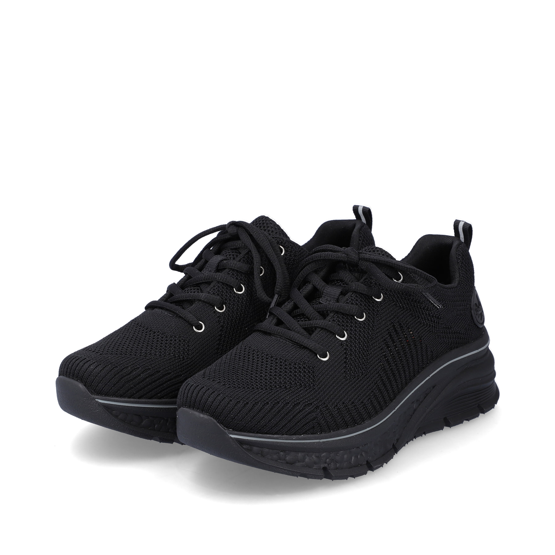Rieker 48053 Lage sneakers voor dames, losse inlegzool, Roze 31, 37 EU
