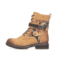 Gelbe Rieker Damen Schnürstiefel 94722-68 mit wasserabweisender TEX-Membran. Schuh Außenseite.
