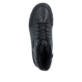 Schwarze Rieker Damen Schnürstiefel Z7230-00 aus Glattleder. Schuh von oben.