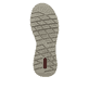 Beige Rieker Damen Sneaker Low M4903-60 mit einer Schnürung sowie Extraweite H. Schuh Laufsohle.