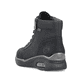 Weiße Rieker Damen Sneaker Low M5520-91 mit einer strapazierfähigen Sohle. Schuh Außenseite gespiegelt.