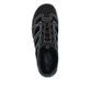 Blaue Rieker Herren Slipper 08665-14 mit einem Gummizug sowie der Extraweite H. Schuh von oben.