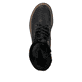 Königsblaue Rieker Damen Biker Boots 72621-14 mit Schnürung und Reißverschluss. Schuh Innenseite