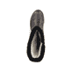Braune Rieker Damen Hochschaftstiefel 73291-25 mit wasserabweisender TEX-Membran. Schuh von oben.