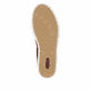 Braune Rieker Damen Sneaker Low M2940-22 aus Glattleder mit einem Reißverschluss. Schuh Laufsohle.