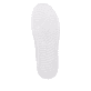 Weiße Rieker Herren Sneaker Low U0401-81 mit strapazierfähiger Sohle. Schuh Laufsohle.