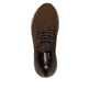 Mocassins Rieker marron homme 06050-22 en cuir suédé avec bande élastique. Semelle extérieure de la chaussure.